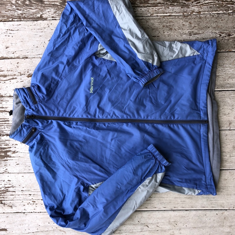 Marmot Nylon Shell/Poly Lined Zip Wind Jacket - image 2